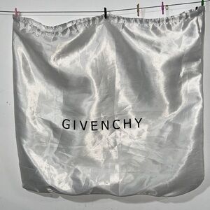 Givenchy White Satin Dust Bag